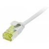 Synergy21 Patch cable RJ45 - CAT6A 500Mhz - 0.15m - pilka - U/FTP - slimline round d 3.8mm - TPE/LSZH(Superflex