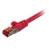 Synergy21 Patchkabel RJ45, CAT6 250Mhz, 25m magenta, S-STP(S/FTP), LSZH