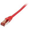 Synergy21 Patchkabel RJ45, CAT6 250Mhz, 0,25m raudona, S-STP(S/FTP), TPE/LSZH(Superflex)