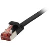 Synergy21 Patchkabel RJ45, CAT6 250Mhz, 0,15m juodas, FTP(U/FTP), TPE(Superflex), Flach