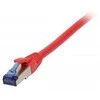 Synergy21 Patchkabel RJ45, CAT6A 500Mhz, 15m, raudona, S-STP(S/FTP), TPE/LSZH(Superflex), AWG26,