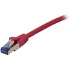 Synergy21 Patchkabel RJ45, CAT6A 500Mhz, 3m, pink, S-STP(S/FTP), Komponent getestet(GHMT certified), AWG26,