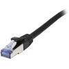 Synergy21 Patchkabel RJ45, CAT6A 500Mhz, 1,5m, juodas, S-STP(S/FTP), AWG26, LSZH,