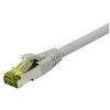 Synergy21 Patchkabel RJ45, CAT6A 500Mhz, 30m, grau, S-STP(S/FTP), TPE/LSZH(Ultraflex), AWG26, mit CAT7 Rohkabel,
