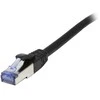 Synergy21 Patchkabel RJ45, CAT6A 500Mhz, 1,5m, juodas, S-STP(S/FTP), Komponent getestet(GHMT certified), AWG26,
