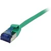 Synergy21 Patchkabel RJ45, CAT6A 500Mhz, 0,25m, grün, U/FTP, slimline rund d=3,8mm, TPE(Superflex), AWG32,