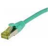 Synergy21 Patchkabel RJ45, CAT6A 500Mhz, 5m, grün, S-STP(S/FTP), TPE/LSZH(Ultraflex), AWG26, mit CAT7 Rohkabel,
