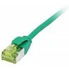 Synergy21 Patchkabel RJ45, CAT6A 500Mhz, 0,15m, grün, U/FTP, slimline rund d=3,8mm, TPE/LSZH(Superflex), AWG32, mit CAT7 Rohkabel,
