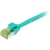 Synergy21 Patchkabel RJ45, CAT6A 500Mhz, 1,5m, grün, S-STP(S/FTP), slimline rund d=4,5mm, TPE/LSZH(Superflex), AWG28, mit CAT7 Rohkabel,