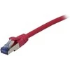 Synergy21 Patchkabel RJ45, CAT6A 500Mhz, 0,5m, pink, S-STP(S/FTP), Komponent getestet(GHMT certified), AWG26,