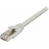 Synergy21 Patchkabel RJ45, CAT8.1 2000Mhz, 0,25m, grau, S-STP(S/FTP), TPE/LSZH(SuperFlex), AWG26,