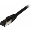 Synergy21 Patchkabel RJ45, CAT8.1 2000Mhz, 7,5m, juodas, S-STP(S/FTP), TPE/LSZH(SuperFlex), AWG26,