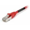 Synergy21 Patchkabel RJ45, CAT8.1 2000Mhz, 0,5m, raudona, S-STP(S/FTP), TPE/LSZH(SuperFlex), AWG26,