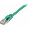 Synergy21 Patchkabel RJ45, CAT8.1 2000Mhz, 0,5m, grün, S-STP(S/FTP), TPE/LSZH(SuperFlex), AWG26,