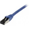 Synergy21 Patchkabel RJ45, CAT8.1 2000Mhz, 7,5m, blau, S-STP(S/FTP), TPE(Ultra SuperFlex), AWG26,