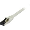 Synergy21 Patchkabel RJ45, CAT8.1 2000Mhz, 0,25m, grau, S-STP(S/FTP), TPE(Ultra SuperFlex), AWG26,