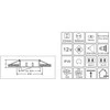 Synergy21 Synergy 21 LED Retrofit GU10 / GX5,3 Deckeneinbausatz D04-baltas