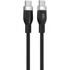 Targus „Hyper | HyperJuice“ USB-C silikoninis įkrovimo laidas | HJ4011BKGL