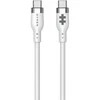 Targus Hyper | HyperJuice USB-C Silicone Charging Cable, 1.5 m, Baltas | HJ4011WHGL