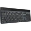 Klaviatūra Targus EcoSmart* - Klaviatūra - tvarus energijos gavimas - antimikrobinis - su pašvietimu - belaidė - Bluetooth 5.0 - QWERTY - GB - jungikliai: Scissor-Key - juoda - tvari pakuotė