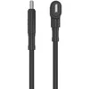 Targus „Hyper | HyperJuice“ silikoninis USB-C į USB-C ir „Lightning“ hibridinis 60 W laidas
