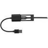 Kabelis USB Targus USB-A - USB-C 0.1 m Juodas (ACC110401GLX)