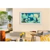 Televizorius 163cm/65" (3840x2160) Samsung The Frame GQ65LS03FAUXZG 16:9 QLED 100Hz HDMI USB LAN WLAN Bluetooth One Connect Box Juodas
