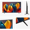 Televizorius TV Set Hisense 75E77NQ 75" 4K QLED Smart TV, HDR10+, Juodas