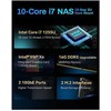 „TERRAMASTER U12-500 Plus NAS“ failų serveris, „Intel Core i7-1255U“, 16 GB RAM, 12 lizdų