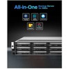 „TERRAMASTER U12-500 Plus NAS“ failų serveris, „Intel Core i7-1255U“, 16 GB RAM, 12 lizdų