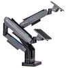 Laikiklis Thermaltake Dual RGB Gaming Monitorius Arm, monitorius mount (juodas, for monitors 17'' - 35'')