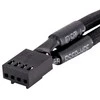 Thermaltake 4 kontaktų - 4 kontaktų x2, 0,11 m, Juodas (AC-060-CO1OTN-F1)