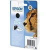 EPSON T0711 rašalo kasetė juodas standartinės talpos 7,4 ml 1 pakuotės lizdinė plokštelė be signalizacijos
