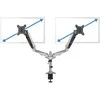 Laikiklis DIGITUS DA-90353 Tischhalterung für 2 Monitore bis 81cm 32" 8KG