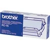 Brother PC-75 fakso reikmuo 144 puslapiai Juoda Fakso kasetė + juosta 1 vnt