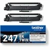 BROTHER TN247BK DVIEJŲ PAKETŲ TONERIAI „Juodas“ (BK = 3 000 PUSLAPŲ/KASETĖ)