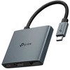 USB ŠAKOTUVAS TP-Link TP-Link ŠAKOTUVAS UH6120C USB-C 3 prievadų šakotuvas