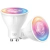TP-Link Išmanusis „Wi-Fi“ prožektorius, pritemdomas, 2 vnt. SPECIFIKACIJOS: 2,4 GHz, IEEE 802.11b/g/n, GU10 cokolis, 220–240 V, 50/60 Hz, 350 lm, 3,7 W, 2 200 K ~ 6 500 K, 16 milijonų spalvų, spindulio kampas 40°, 4 kWh / 1000 val., tarnavimo laikas iki 15 000 val., energijos vartojimo efektyvumo klasė E. FUNKCIJOS: 16 milijonų spalvų, pritemdomas, nereikia šakotuvo.