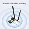 MERCUSYS MA80XE AX3000 Wi-Fi 6 Bluetooth 5.2 PCIe adapteris