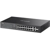 Šakotuvas TP-Link OMADA ES220GP tinklo komutatorius su valdomu gigabito eternetu (10/100/1000), maitinimu per eternetą (PoE), Juodas