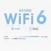 TP-LINK Maršrutizatorius Deco X1500 (2pcs) AC1900 Wireless 802.11ax/1500Mbps LAN/WAN Baltas EU