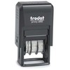 Trodat Stempel Trodat trodat Datumstempel Printy /L2 Lagertext+Kissen bl-raudona 4850