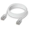 Ubiquiti UACC-Cable-Patch-EL-C6A-2M-W Tinklo kabelis, permatomas, baltas, Cat6a