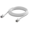 Ubiquiti UACC-Cable-Patch-Outdoor-C6A-5M-W Baltas Cat6a tinklo kabelis