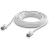 Ubiquiti UACC-Cable-Patch-Outdoor-C6A-8M-W, 8 m, Cat6a, F/UTP (FTP), RJ-45, RJ-45, Balta