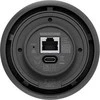 UBIQUITI AI PRO Juodas 4K POE kamera, skirta naudoti viduje ir lauke, su 3 kartų optiniu priartinimu, didelio nuotolio infraraudonųjų spindulių naktiniu matymu ir patobulintomis dirbtinio intelekto aptikimo galimybėmis.
