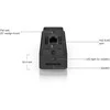 Ubiquiti Doorbell Lite - Compact PoE video doorbell with two-way audio and versatile mounting options, juodas.