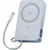Powerbank Ugreen MagFlow PB773 10000mAh Mėlyna