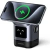 UGREEN Uno W709 2-in-1 Magnetic Wireless Charger 15W Įkrovimo stotelė Qi2 zertifiziert Ekranas fuer iPhone und AirPods