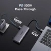 Adapteris / šakotuvas 7w1 UGREEN Revok Pro USB su 2x USB-A 3.2, USB-C 3.2, SD/TF, PD